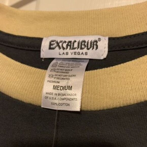 Excalibur 90 Las Vegas Size Medium T-Shirt *New* - Picture 4 of 5